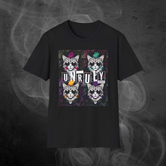 Punk Cat Unruly Unisex T-shirt